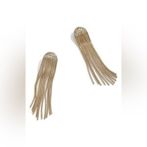 BaubleBar Snake Chain Drop Earrings